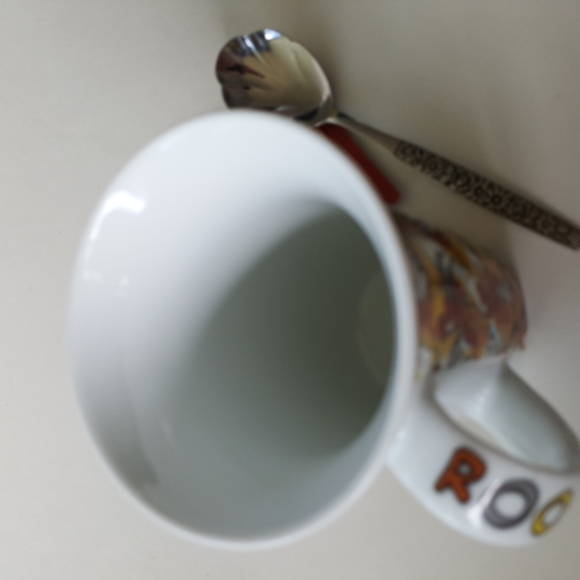 UK Roosters Lover Ceramic Mug 2008 Paul Cardew Cheerful Colorful - Picture 5 of 9